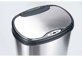 Toro Coș de gunoi din oțel inoxidabil cu senzorpentru sortarea deșeurilor, 42 l