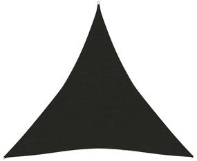 Panza parasolar, negru, 6x6x6 m, HDPE, 160 g m   Negru, 6 x 6 x 6 m