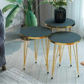 Set masuta de cafea,Seria 440,Homs, 3 buc,20033