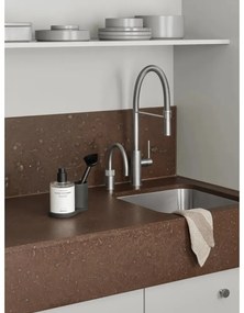 Cârlige gri 2 buc. de montat pe perete din metal Rof – Blomus