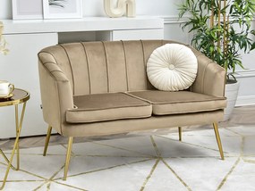 Canapea Etimee S (bej + auriu). Promo -15%. 1111388