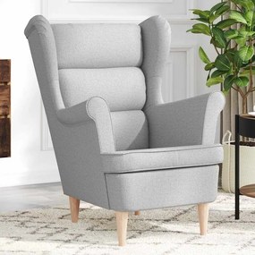 vidaXL Fotoliu, gri nor, 74x84x100 cm, textil