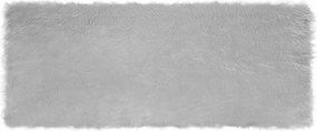 vidaXL Covor din Lână Faux Tafalla Gri 80 x 200 cm Poliester