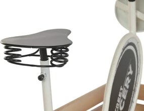 Stand decorativ din metal , cu 1 raft din lemn , "Retro Tricycle"