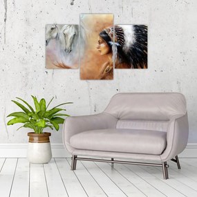 Tablou - Farmecele indienilor (90x60 cm)
