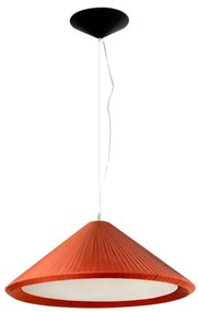 Lustra XXL suspendata design decorativ SAIGON IN 70cm Terracotta