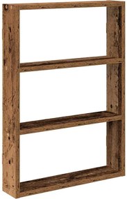 vidaXL Raft de perete, lemn vechi, 43x9x60 cm, lemn prelucrat