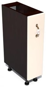 Corp inferior 20 cu 1 usa si cos Jolly Zebra MDF vanilie simplu