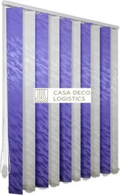 Jaluzele verticale BEATA 9601/9614 alb/mov