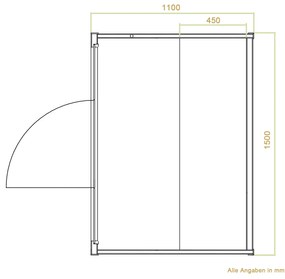 Tradičná saunová kabína / fínska sauna Tampere 150 x 110 cm 4,5 kW