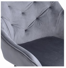 Scaun tapitat K487 - Gri