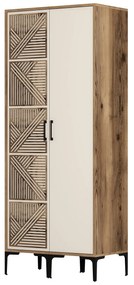 Dulap de haine Kiara PS (Nuc + Crem). 1088491