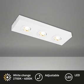Spot LED Briloner 3996036 CTS 3xLED/4W/230V 2700/4000K alb