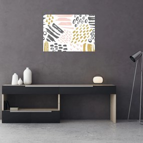 Tablou - Accidente vasculare cerebrale abstracte (70x50 cm)