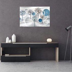 Tablou abstarcției artistice (90x60 cm)