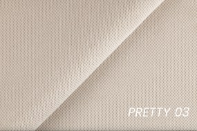 Colțar extensibil Nardo L stânga - bej pluș Pretty 03