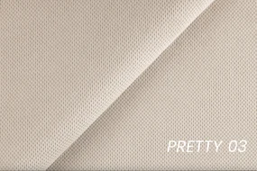 Colțar extensibil Nardo L stânga - bej pluș Pretty 03