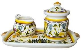 Set ceramică servit ceai/cafea model Lusitan