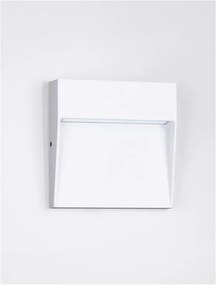 Spot LED aplicat iluminat exterior ambiental IP54 TOBY alb