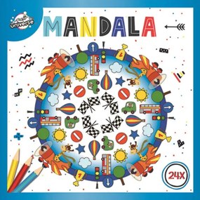 Colorat Mandala Race carte de colorat 24 pagini
