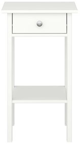 Tvilum Noptiera cu 1 sertar Culoare alba, VITUS