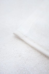 Prosop mic DIARA 30 x 50 cm Alb – Broderie roz