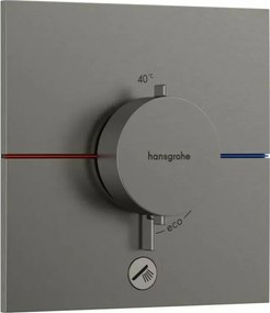 Baterie dus termostatata incastrata crom periat Hansgrohe ShowerSelect Comfort E 1 functie si iesire suplimentara