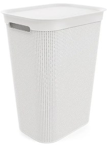 Coș de rufe alb din plastic 50 l Brisen - Rotho