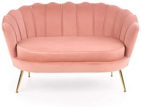 Canapea fixa Amorinito XL velvet roz