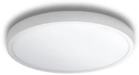 Plafoniera LED design slim MALTA R 30 3000K alba