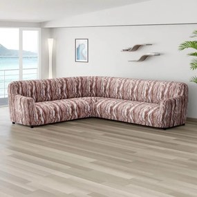 Gaico Huse bielastice OCEANO NOU bordo-maroniu colțar (l. 350 - 530 cm)