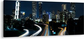 Tabloul metropolei nocturne (120x50 cm)