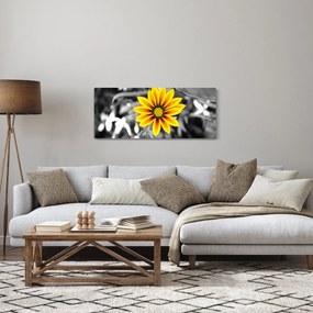 Tablou cu floare galbenă (120x50 cm)