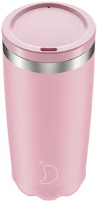 Cană termică Chilly's Bottles - roz pastel 500ml, ediția Original
