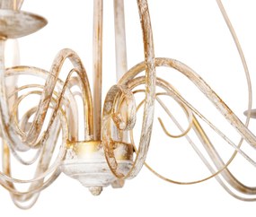 Candelabru inteligent alb cu 5 lumini, inclusiv Wifi B35 - Giuseppe