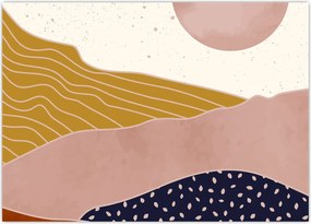 Tablou - Muntele de design Spacefrog N⁰3 (70x50 cm)