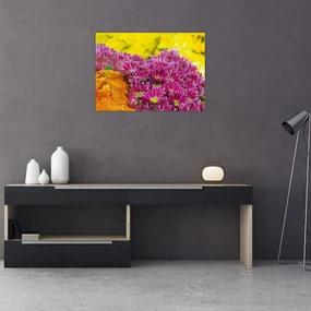Tablou cu floarea roz (70x50 cm), în 40 de alte dimensiuni noi