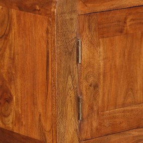 Bufet din lemn masiv cu finisaj de sheesham, 120 x 30 x 75 cm