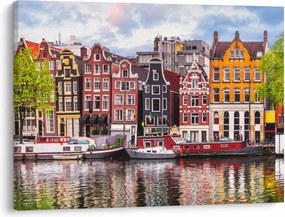 Tablou - Amsterdam, case de dans (70x50 cm)