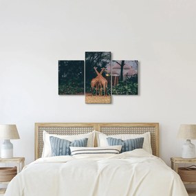 Tablou cu două girafe (90x60 cm)