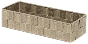 Compactor Organizator depozitare pentru sertar L TEX, 30 x 12 x 7 cm, taupe, L