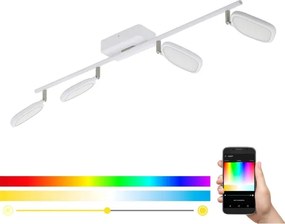Eglo 97694 - Spot LED RGB PALOMBARE-C 4xLED/5W/230V