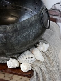 Vas decorativ din zinc antichizat, Grimaud