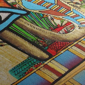 Tablou- Pictură egipteană (120x50 cm)