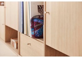 Comodă joasă cu aspect de stejar 267x61 cm Mistral - Hammel Furniture