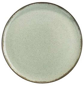 Set de veselă, 12 piese, verde/porțelan