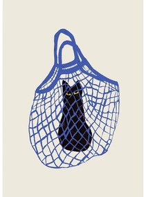 Poster 30x40 cm The Cat’s In The Bag – Chloe Purpero Johnson – The Poster Club