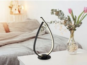 Veioza, Lampa de masa LED TRINA negru