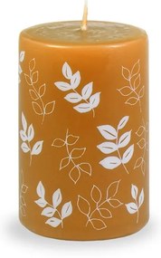 Lumânare Unipar Pure Beauty, durată ardere 18 h, portocaliu