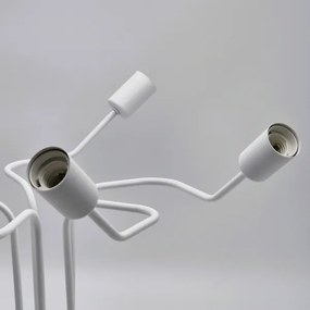 Lustră aplicată MATYLDA 5xE27/60W/230V alb